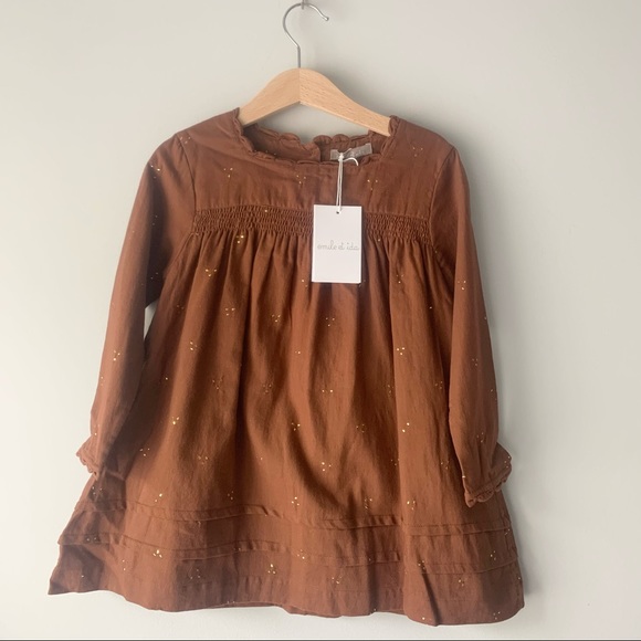 Emile Et Ida Dots Embroidered Dress - Picture 1 of 5